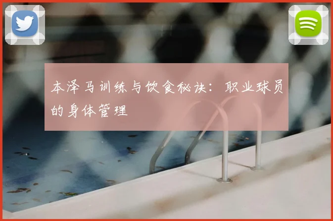 本泽马训练与饮食秘诀：职业球员的身体管理